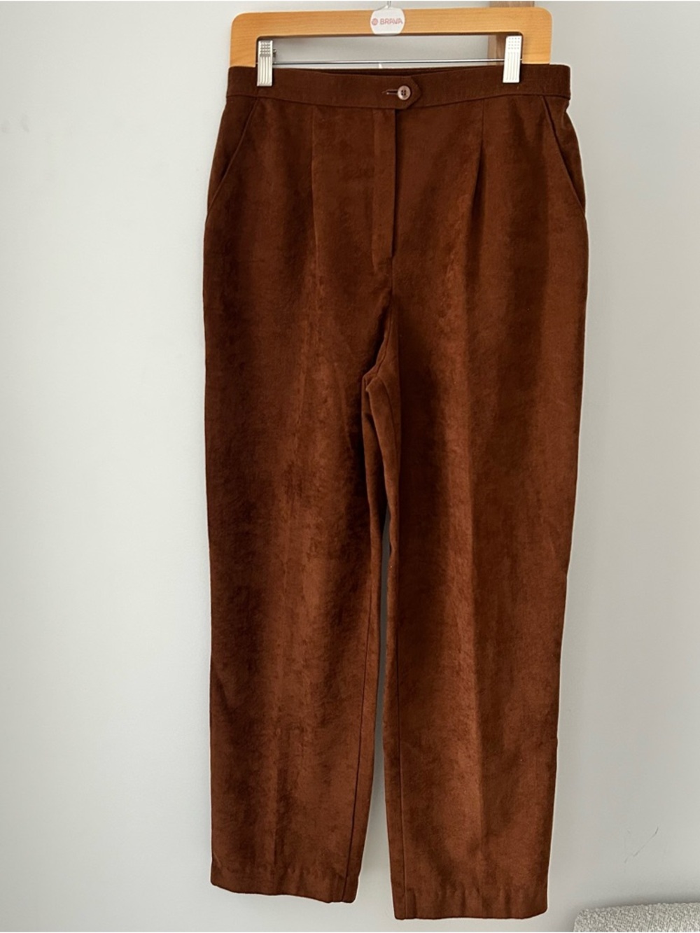 Vintage Faux suede Trousers